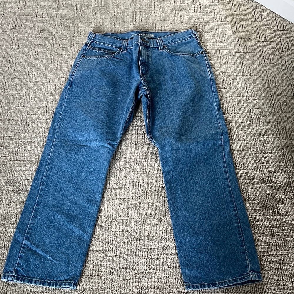 Carhartt Men's Straight Blue Jeans - Picture 1 of 5